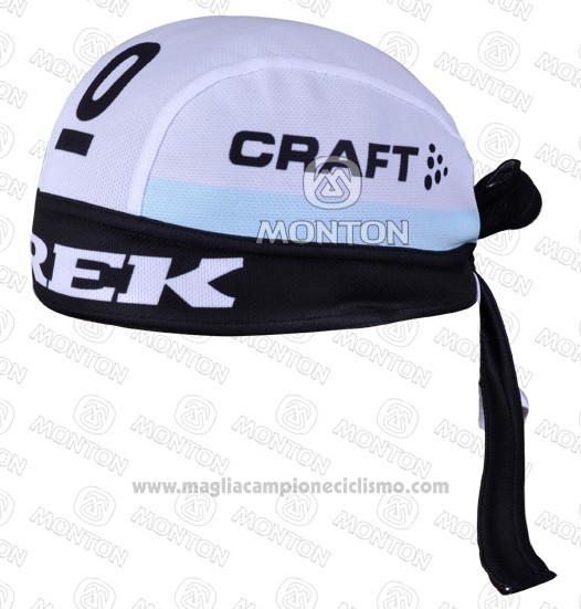 2011 Trek Bandana Ciclismo Bianco