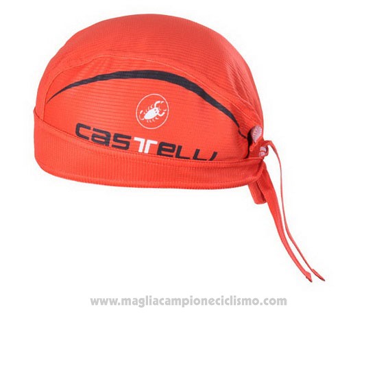 2012 Castelli Bandana Ciclismo Rosso