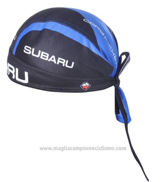 2012 Subaru Bandana Ciclismo Nero