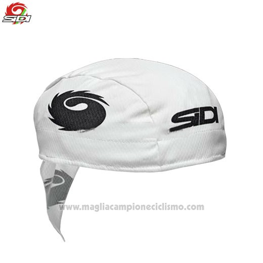 2015 SIDI Bandana Ciclismo Bianco