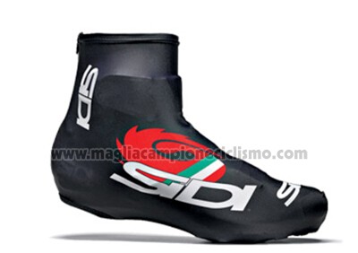 2014 SIDI Copriscarpe Ciclismo Nero e Rosso