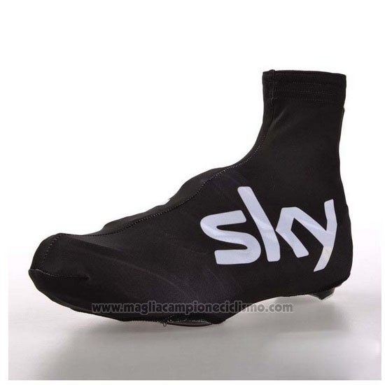 2014 Sky Copriscarpe Ciclismo Nero