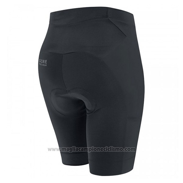 2017 Abbigliamento Ciclismo Donne Gore Element Digi Nero Manica Corta e Salopette