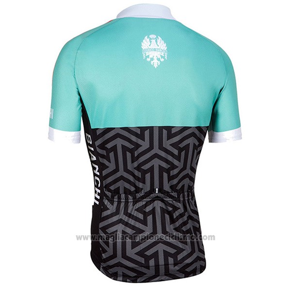 2017 Abbigliamento Ciclismo Donne Bianchi Nero e Verde Manica Corta e Salopette