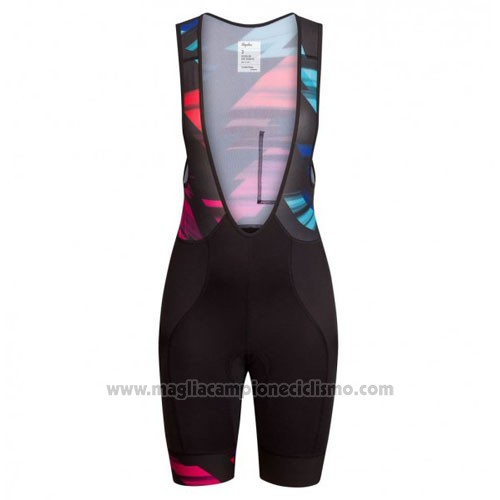 2016 Abbigliamento Ciclismo Donne Canyon Nero e Rosso Manica Corta e Salopette
