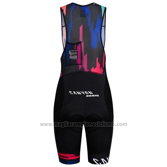 2019 Abbigliamento Ciclismo Donne Canyon Rosso Manica Corta e Salopette