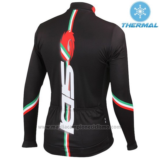 2016 Abbigliamento Ciclismo Donne Castelli Scuro Nero Manica Lunga e Salopette