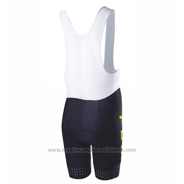 2017 Abbigliamento Ciclismo Donne Fox Nero e Verde Manica Corta e Salopette