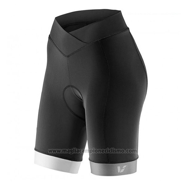 2017 Abbigliamento Ciclismo Donne Liv Pro Nero Manica Corta e Salopette