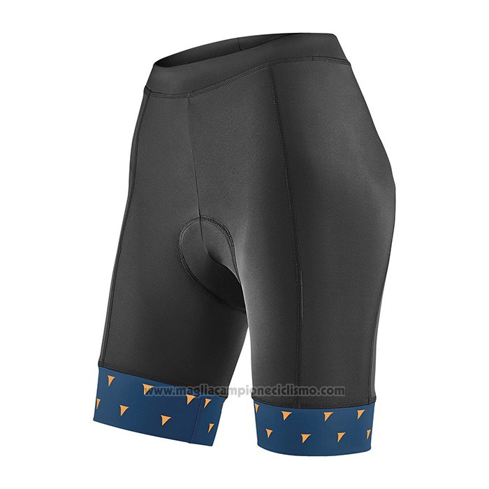 2021 Abbigliamento Ciclismo Donne Liv Bianco Blu Manica Corta e Salopette