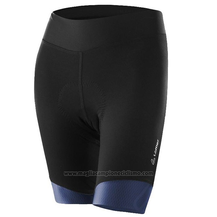 2020 Abbigliamento Ciclismo Donne Loffler Rosa Blu Nero Manica Corta e Salopette