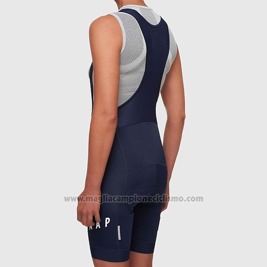 2019 Abbigliamento Ciclismo Donne Maap Blu Manica Corta e Salopette