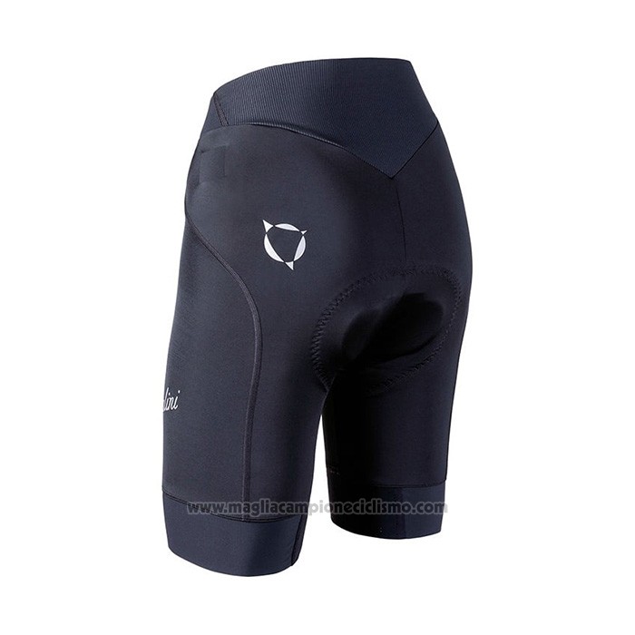 1920 Abbigliamento Ciclismo Donne Nalini Nero Manica Corta e Salopette