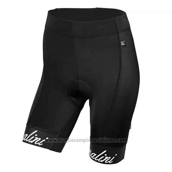 2017 Abbigliamento Ciclismo Donne Nalini Optical Nero e Arancione Manica Corta e Salopette
