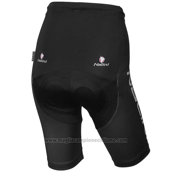 2017 Abbigliamento Ciclismo Donne Nalini Sfiziosa Rosso Manica Corta e Salopette