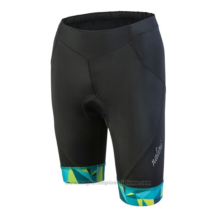 2018 Abbigliamento Ciclismo Donne Nalini CHIC Verde Manica Corta e Salopette