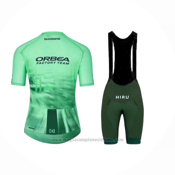 2024 Abbigliamento Ciclismo Donne Orbea Blu Manica Corta e Salopette