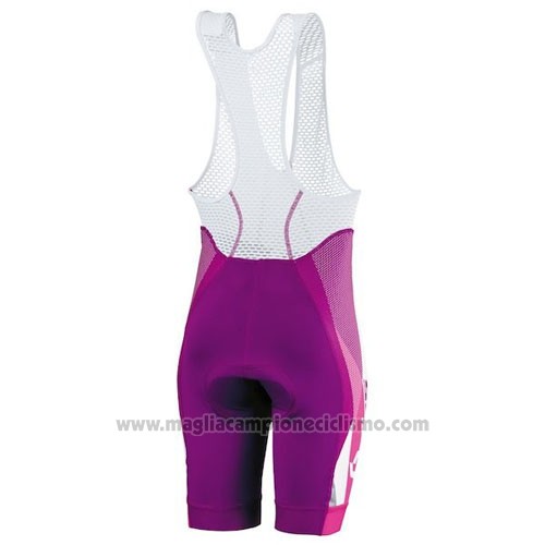 2016 Abbigliamento Ciclismo Scott Rosso Bianco Manica Corta e Salopette