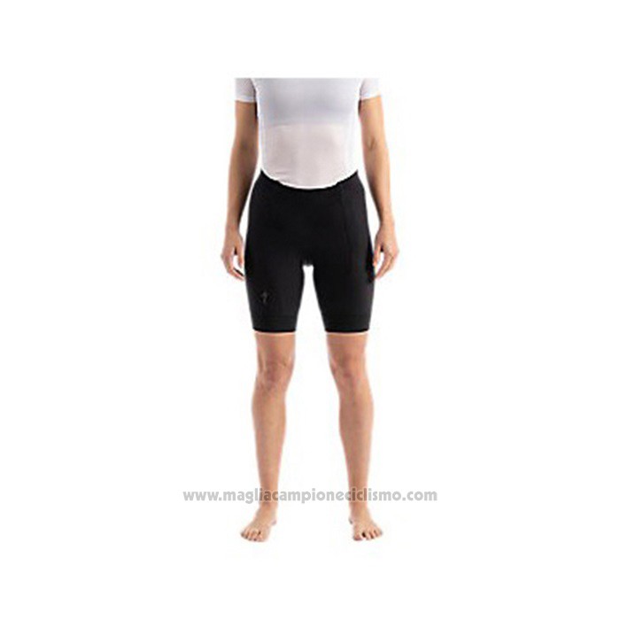2021 Abbigliamento Ciclismo Donne Specialized Rosso Nero Manica Corta e Salopette
