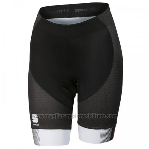 2016 Abbigliamento Ciclismo Sportful Rosso e Nero Manica Corta e Salopette