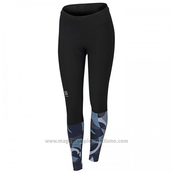 2017 Abbigliamento Ciclismo Sportful Primavera Blu Manica Lunga e Salopette