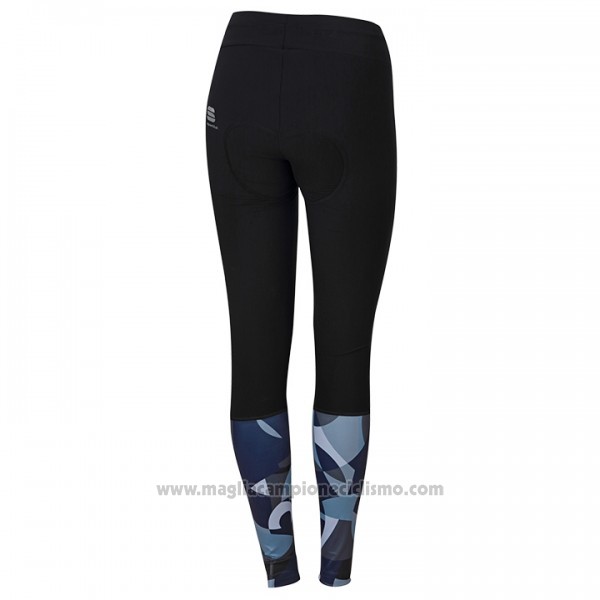2017 Abbigliamento Ciclismo Sportful Primavera Blu Manica Lunga e Salopette