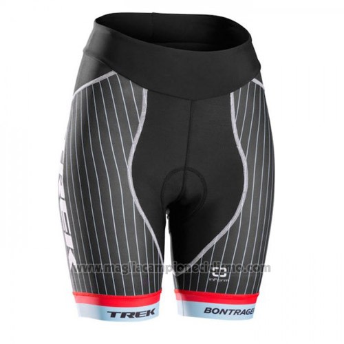 2015 Abbigliamento Ciclismo Trek Blu e Nero Manica Corta e Salopette