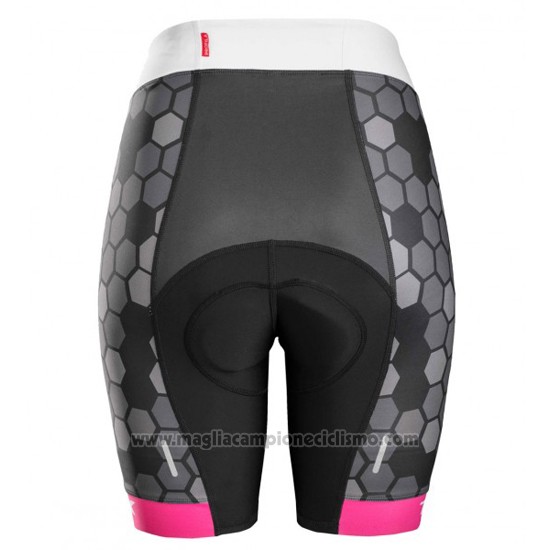 2016 Abbigliamento Ciclismo Donne Trek Nero e Bianco Manica Corta e Salopette