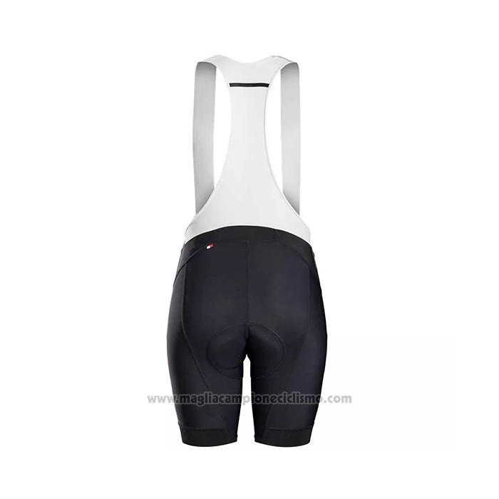 2021 Abbigliamento Ciclismo Donne Trek Bianco Azzurro Manica Corta e Salopette