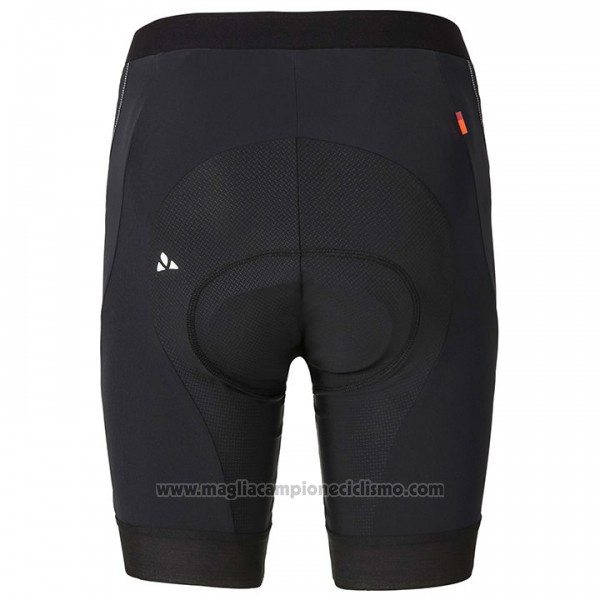 2017 Abbigliamento Ciclismo Donne Vaude Bianco e Nero Manica Corta e Salopette
