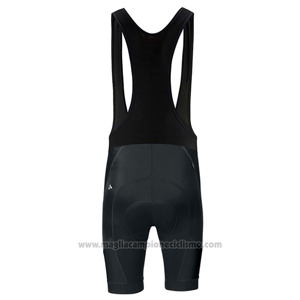 2017 Abbigliamento Ciclismo Donne Vaude Grigio e Nero Manica Corta e Salopette