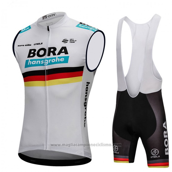 2018 Gilet Antivento Bora Belgio Bianco