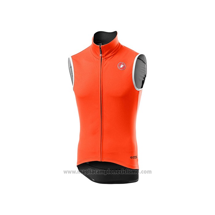 2021 Gilet Antivento Castelli Arancione Manica Corta e Salopette