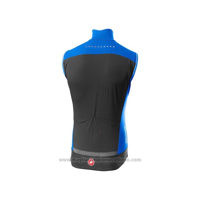 2021 Gilet Antivento Castelli Blu Manica Corta e Salopette