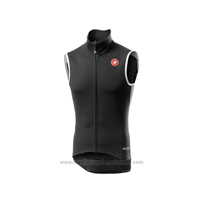 2021 Gilet Antivento Castelli Nero Manica Corta e Salopette