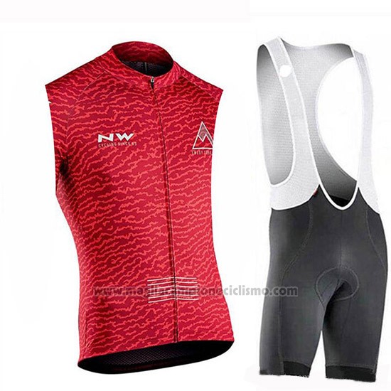 2019 Gilet Antivento Northwave Rosso