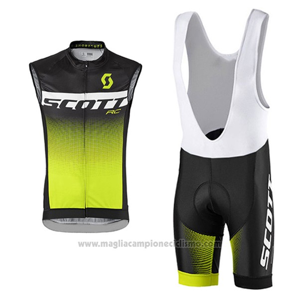 2017 Gilet Antivento Scott Giallo e Nero