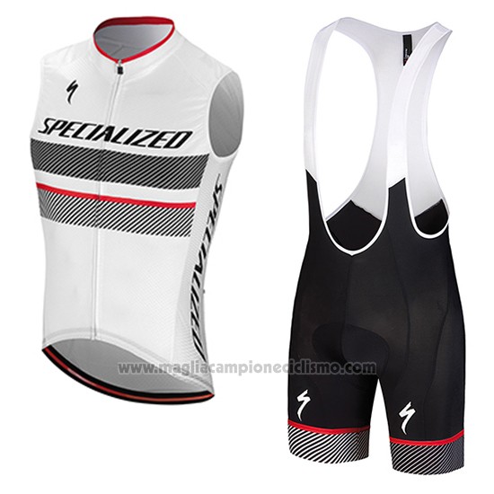 2018 Gilet Antivento Specialized Bianco