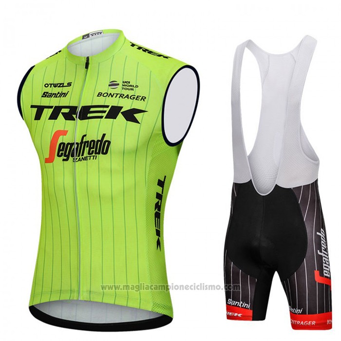 2018 Gilet Antivento Trek Segafredo Verde