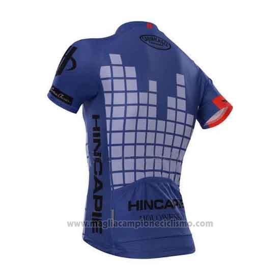 2014 Abbigliamento Ciclismo Hincapie Viola Manica Corta e Salopette