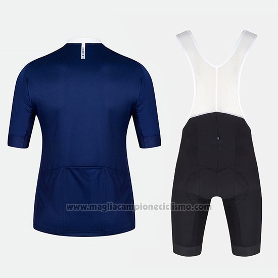 2018 Abbigliamento Ciclismo Machine Club Blu Manica Corta e Salopette