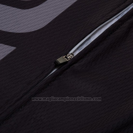 2019 Abbigliamento Ciclismo DNA Nero Manica Corta e Salopette