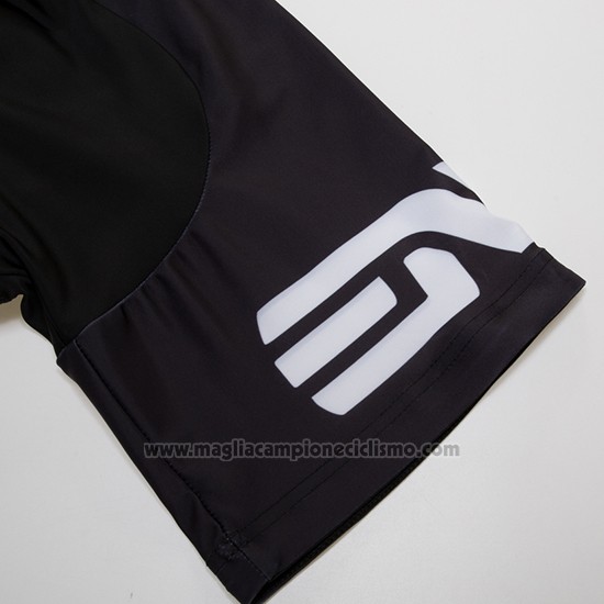 2019 Abbigliamento Ciclismo DNA Nero Manica Corta e Salopette