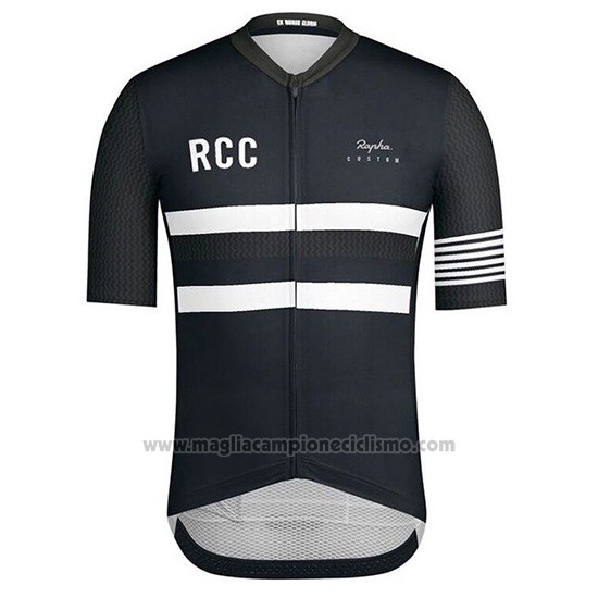 2019 Abbigliamento Ciclismo Rcc Paul Smith Nero Manica Corta e Salopette