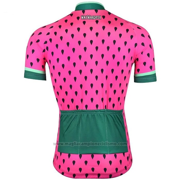 2020 Abbigliamento Ciclismo Astek Rosa Manica Corta e Salopette