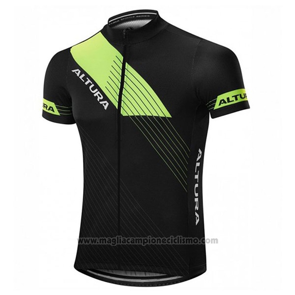 2017 Abbigliamento Ciclismo Altura Sportive Nero Manica Corta e Salopette