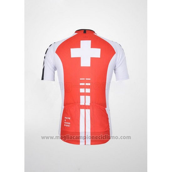 2011 Abbigliamento Ciclismo Assos Bianco e Rosso Manica Corta e Salopette