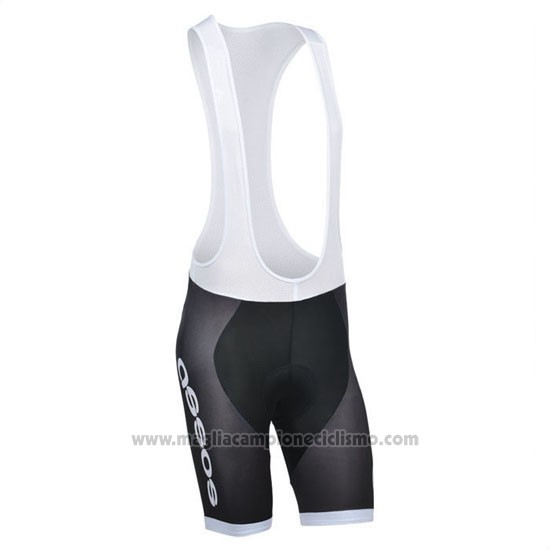 2014 Abbigliamento Ciclismo Assos Bianco e Nero Manica Corta e Salopette