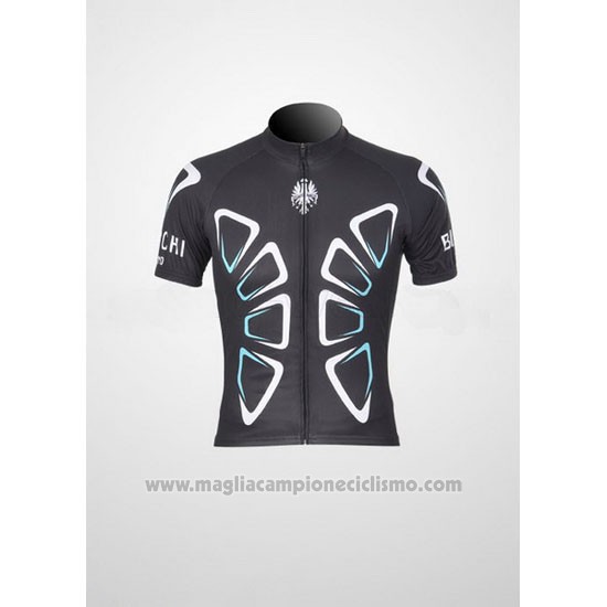 2011 Abbigliamento Ciclismo Bianchi Nero Manica Corta e Salopette