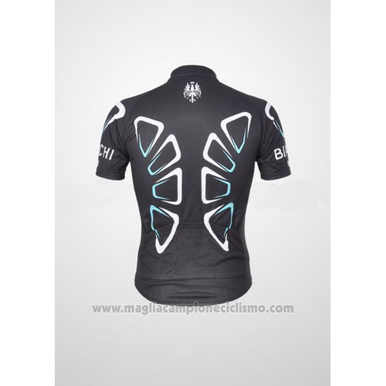 2011 Abbigliamento Ciclismo Bianchi Nero Manica Corta e Salopette